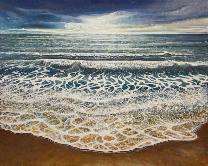 Art of the Day: 'Beach Lace'. Buy at: ArtPal.com/Elvahook?i=215…