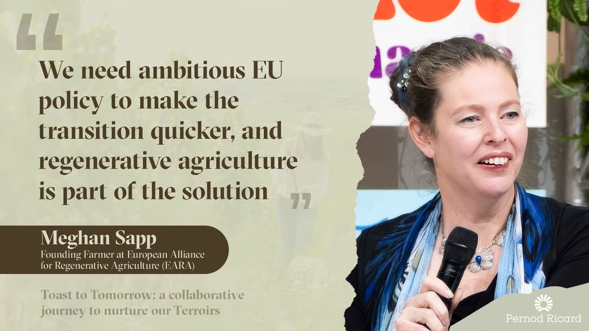 You're sitting next to policymakers and have the chance to make your ask.

Meghan Sapp from <a href="/The_EARA/">EARA</a> knows immediately what is needed 🔽

#Toast2Tomorrow #RegenerativeAgriculture