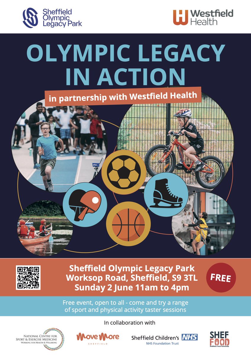On Sunday 2nd June 11am-4pm, join us at the Canon Medical Arena for FREE activities provided by Sheffield Sharks, Sheffield Hatters and DNC, as well as further activities available for free around the Sheffield Olympic Legacy Park. It’s sure to be a great day for all the family