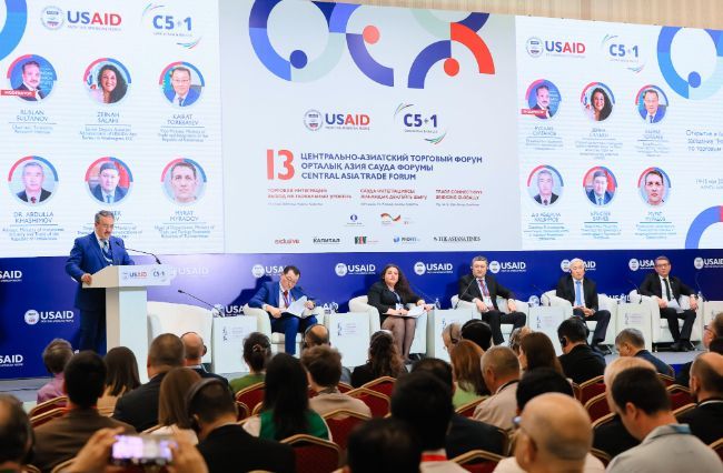 The #CentralAsia Trade Forum — supported by @USAIDCtrAsia Trade Central Asia project -- 'promotes regional prosperity through collaboration' buff.ly/4bEvAf4 @USAIDAsiaHQ @TheAstanaTimes