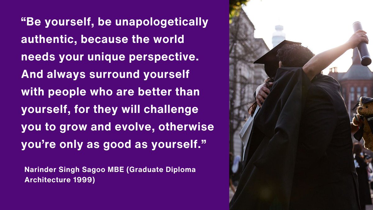 We were joined at #UCLGrad today by @UCL alum Narinder Sagoo MBE (Grad Dip Architecture) who delivered an inspiring alumni address to <a href="/TheBartlettUCL/">UCL Bartlett Faculty of the Built Environment</a> graduates. Thank you <a href="/NarinderSagoo/">Narinder Sagoo MBE</a> for sharing your wisdom and story.