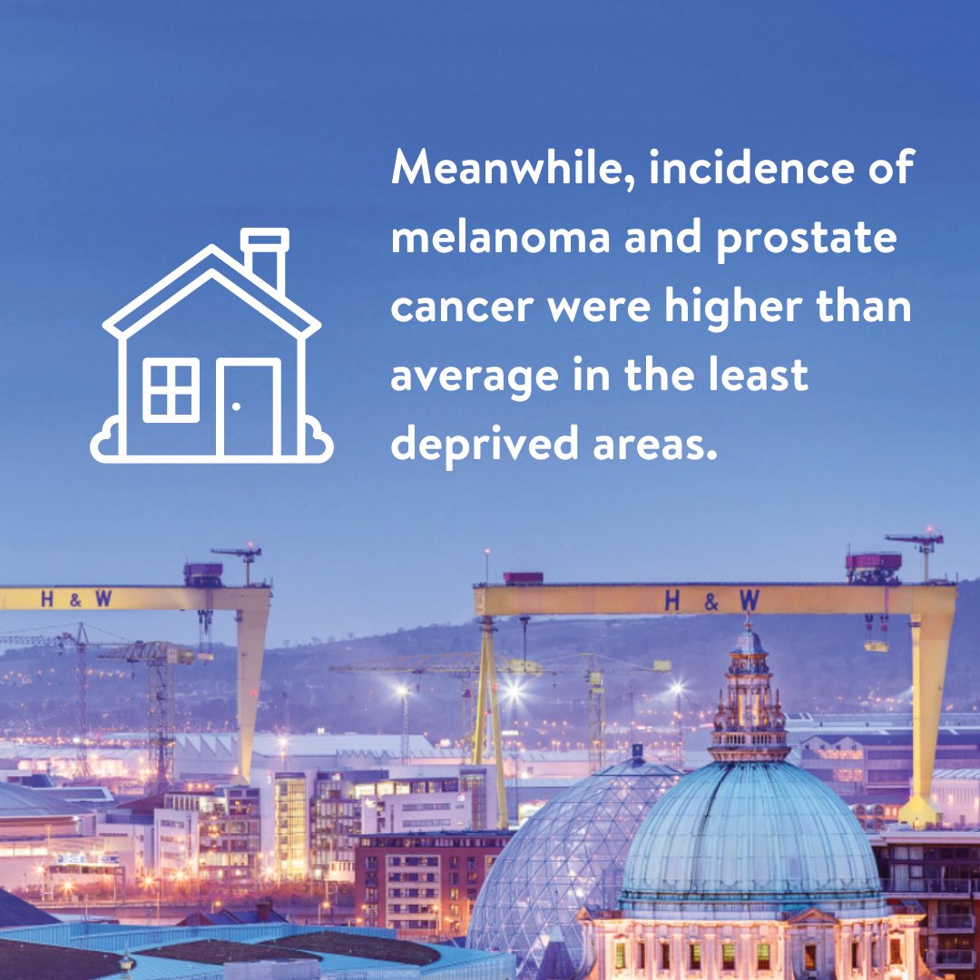 The surprising truth about how where you live could impact your chances of developing #Cancer. Check out all our facts and figures about cancer and the survival statistics: ow.ly/8IBL50RPjNx (🧵2 of 4) #LoveQUB #LoveQUBResearch #NorthernIreland #NI #CancerResearch