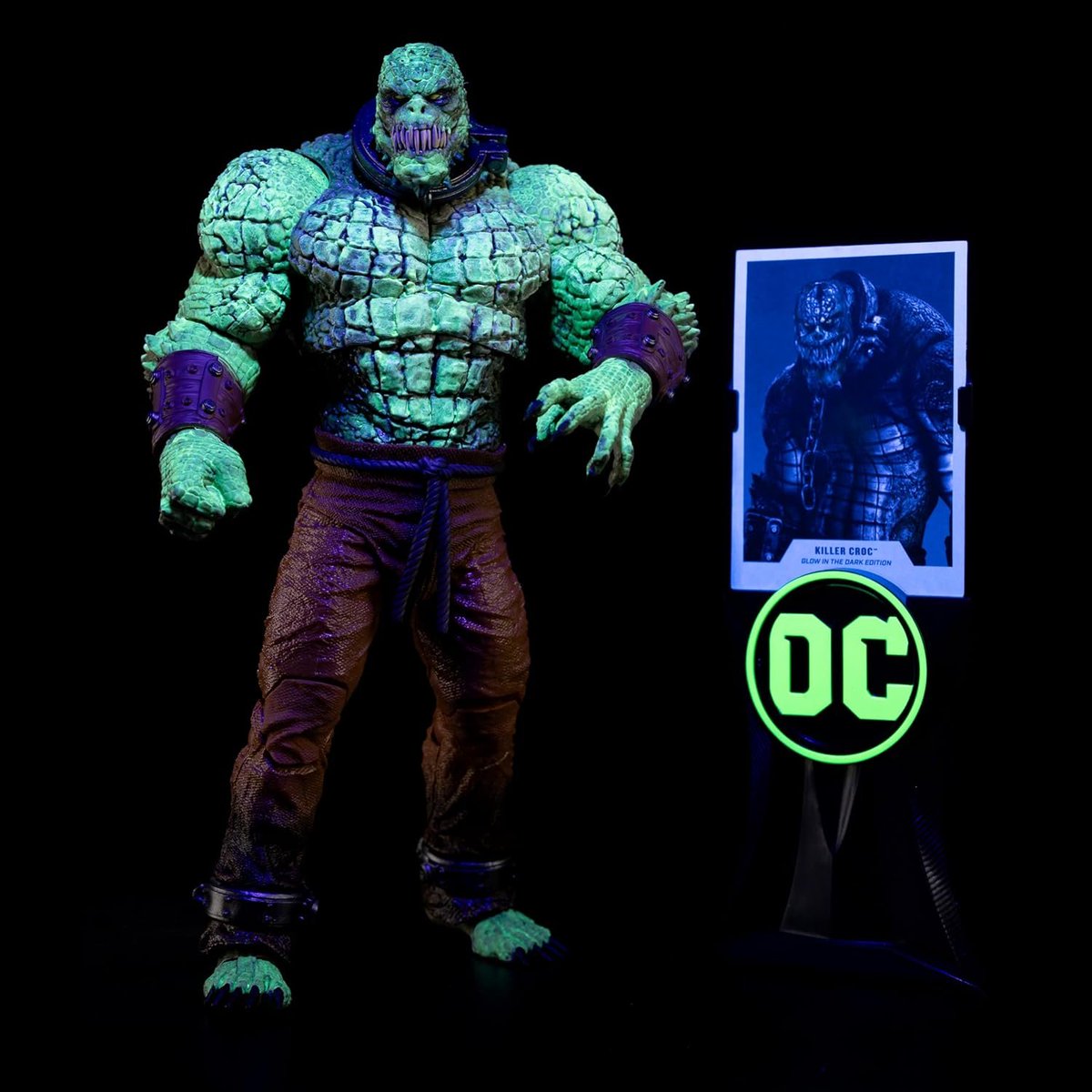 McF DC Multiverse Gold Label Glow in the Dark Killer Croc up for preorder at Amazon (exclusive), $49.99 amzn.to/3K7m08K #ad
