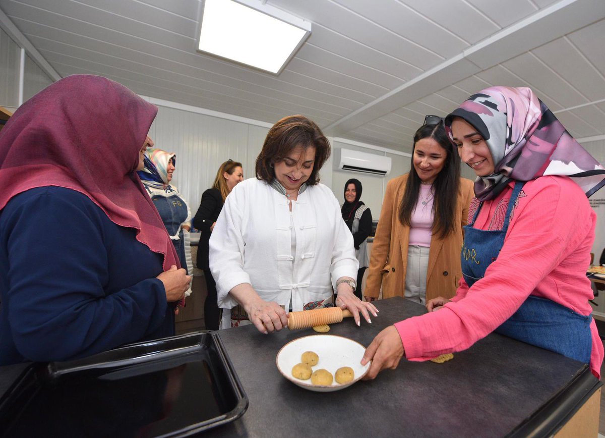 I was deeply moved by the stories of loss & resilience of women leaders in the #Container City of Hope in #Kahramanmaraş, hit by Türkiye’s devastating Feb 2023 earthquake. @UN_Women will always be their committed partner investing in their dreams, skills and leadership.