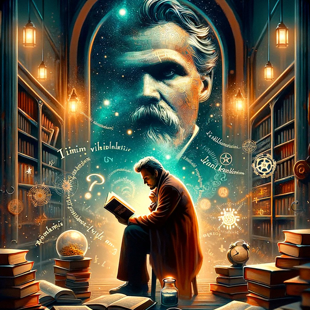 İlim ilim bilmektir İlim kendin bilmektir Sen kendini bilmezsin Ya Nietzsche okumaktır