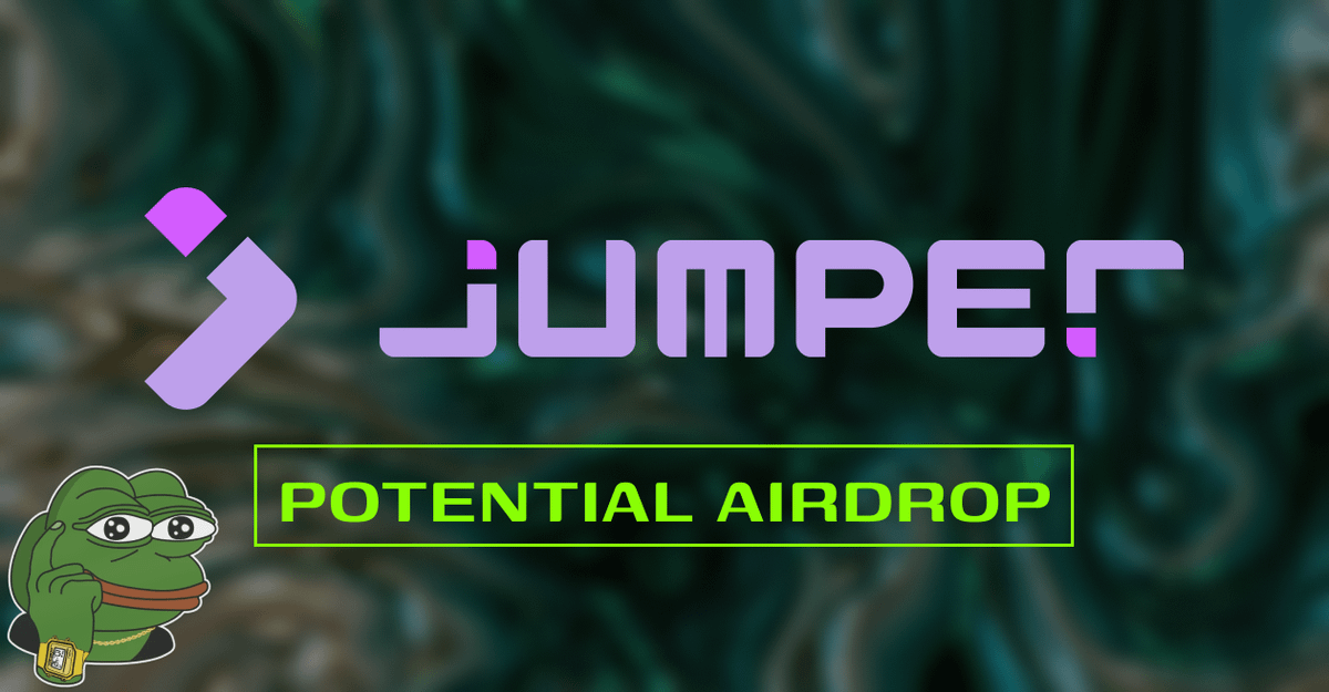 ⚡ How to get airdrop by Jumper

@JumperExchange, one of the most popular cross-chain aggregators, has recently launched the second season of XP farming

Start farming now 👇