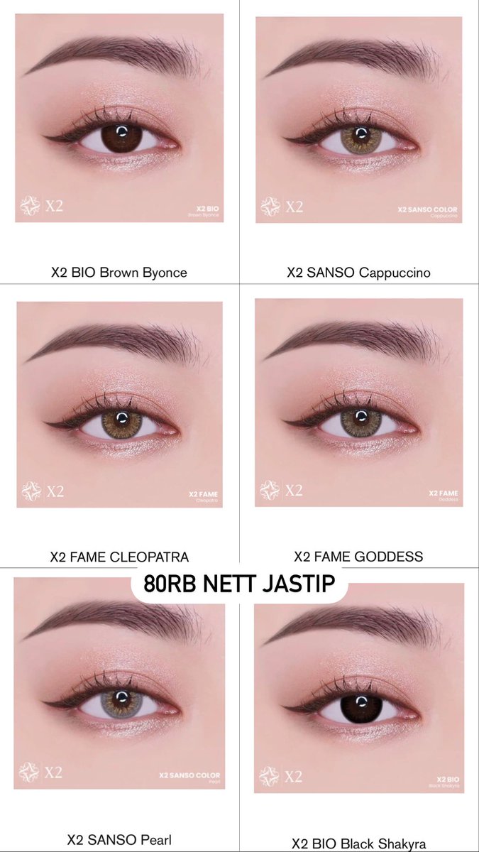 cankiebarr's tweet photo. X2 Softlens | Jakarta x Beauty 
Softlens SERBA 80RB (sudah include fee jastip)

JOIN GRUP WA: https://t.co/SZa3MROD5Z https://t.co/5TVce3HqBf