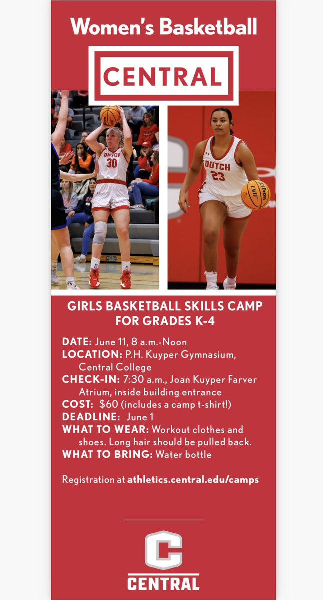 Central Women's Basketball tweet media