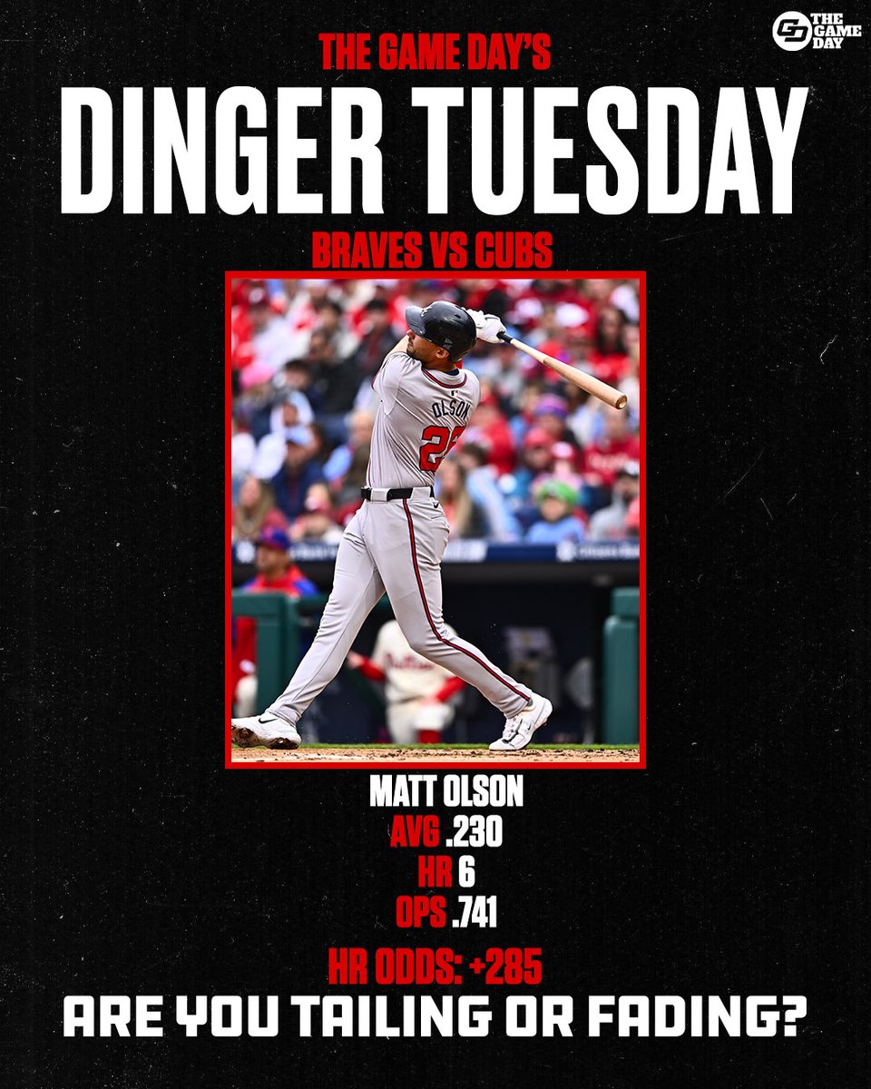 The Game Day's @FAmmiranteTFJ has his NRFI and Dinger Tuesday picks for 5/21, are you tailing or fading?