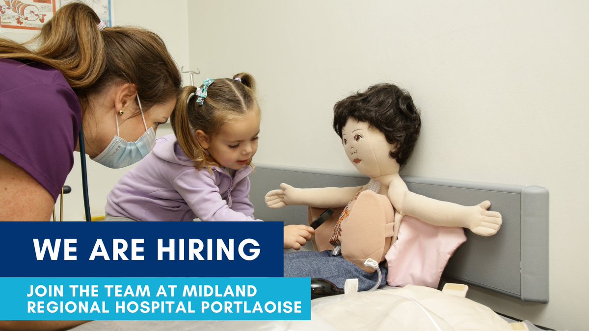 #MRHPortlaoise is currently hiring a Staff Nurse - Paediatrics ED Apply Here: bit.ly/4bPBkCP Closing Date: 5 Jun 2024 #jobfairy #vacancies #DMHGJobs @kayward2468 @EC131268 @OliviaLafferty7