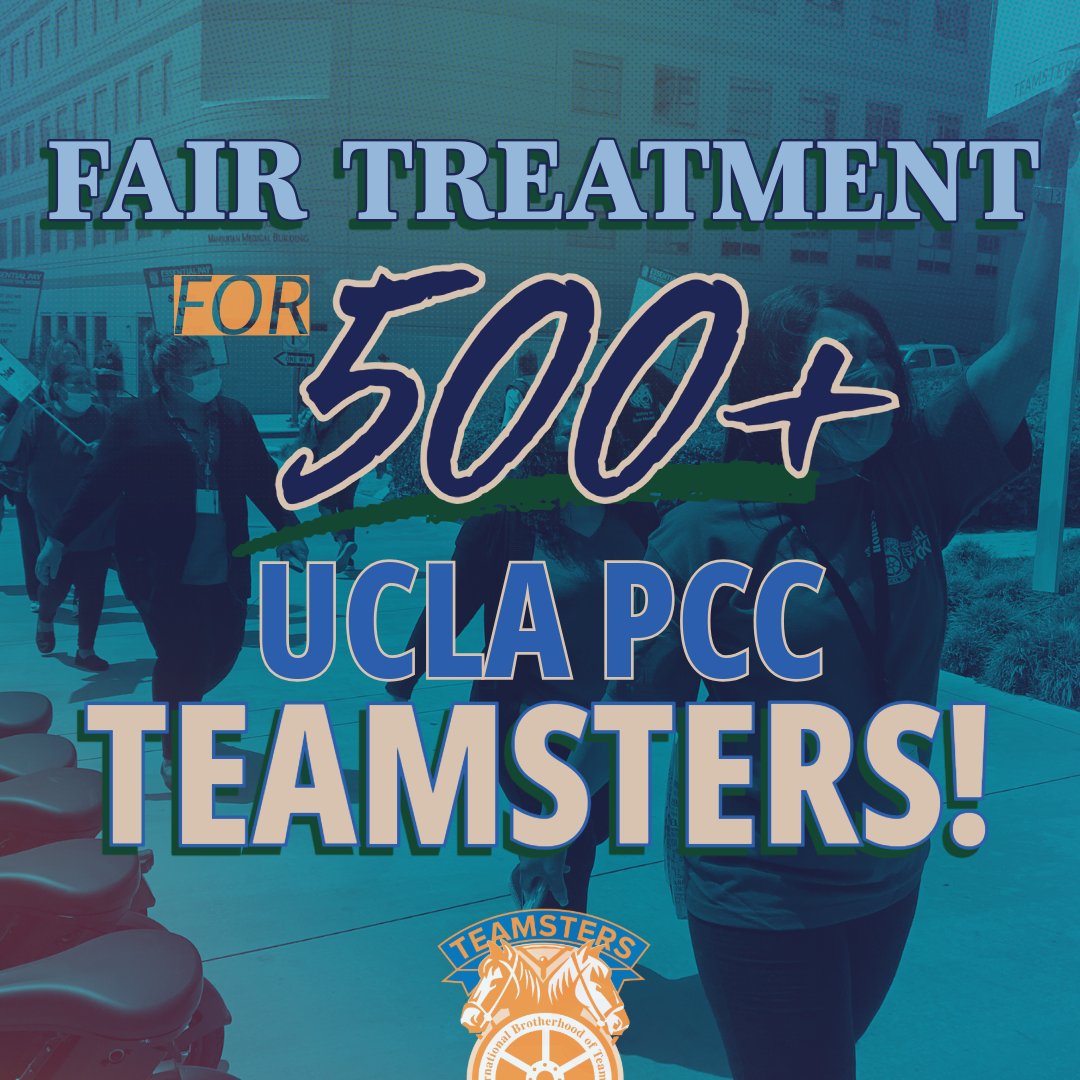 HUGE win for more than 500 UCLA Teamsters! 📢📢 #Teamsters Local 2010 has won a major settlement for more than 500 CX Unit workers at the @UCLA Patient Communications Center (PCC), putting an end to absurd and punitive practices by PCC management! 🧵