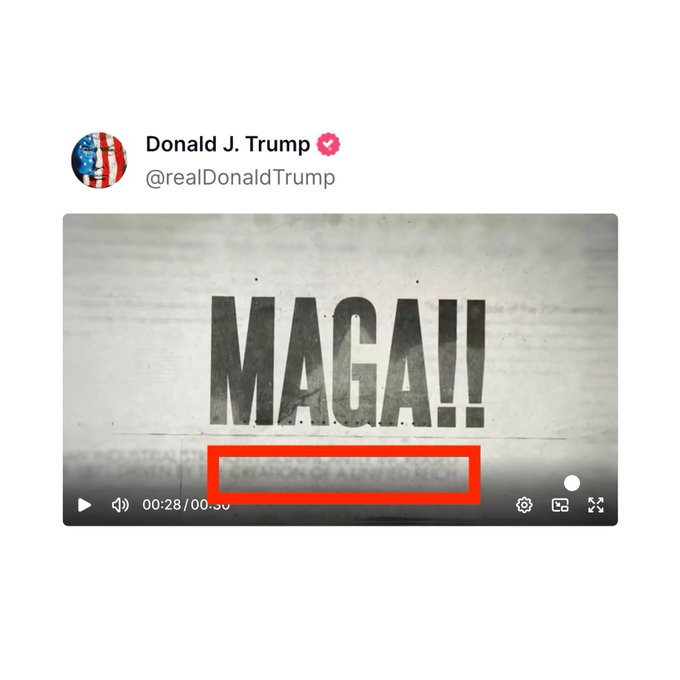 When @DanScavino posted a video to @realDonaldTrump's Truth Social account, it was no accident. A video proclaiming the 'creation of a unified reich' was no mistake, it was a declaration of intent. We should take them seriously. My latest, up now: open.substack.com/pub/reedgalen/…