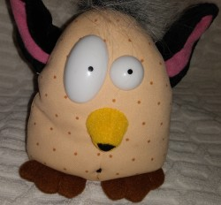 #TheIdeaFactory #TheIdeaFactory1999IdeaFactoryMeaniesTwistedToysNOFURBEFurbySpoofPlush #FurbyLikePlush #ParodyPlush #Plushies #PlushPals

This is a The Idea Factory 1999 Idea Factory Meanies Twisted Toys NO FUR-BE Furby Spoof Plush and this is a very unique while cool plush.