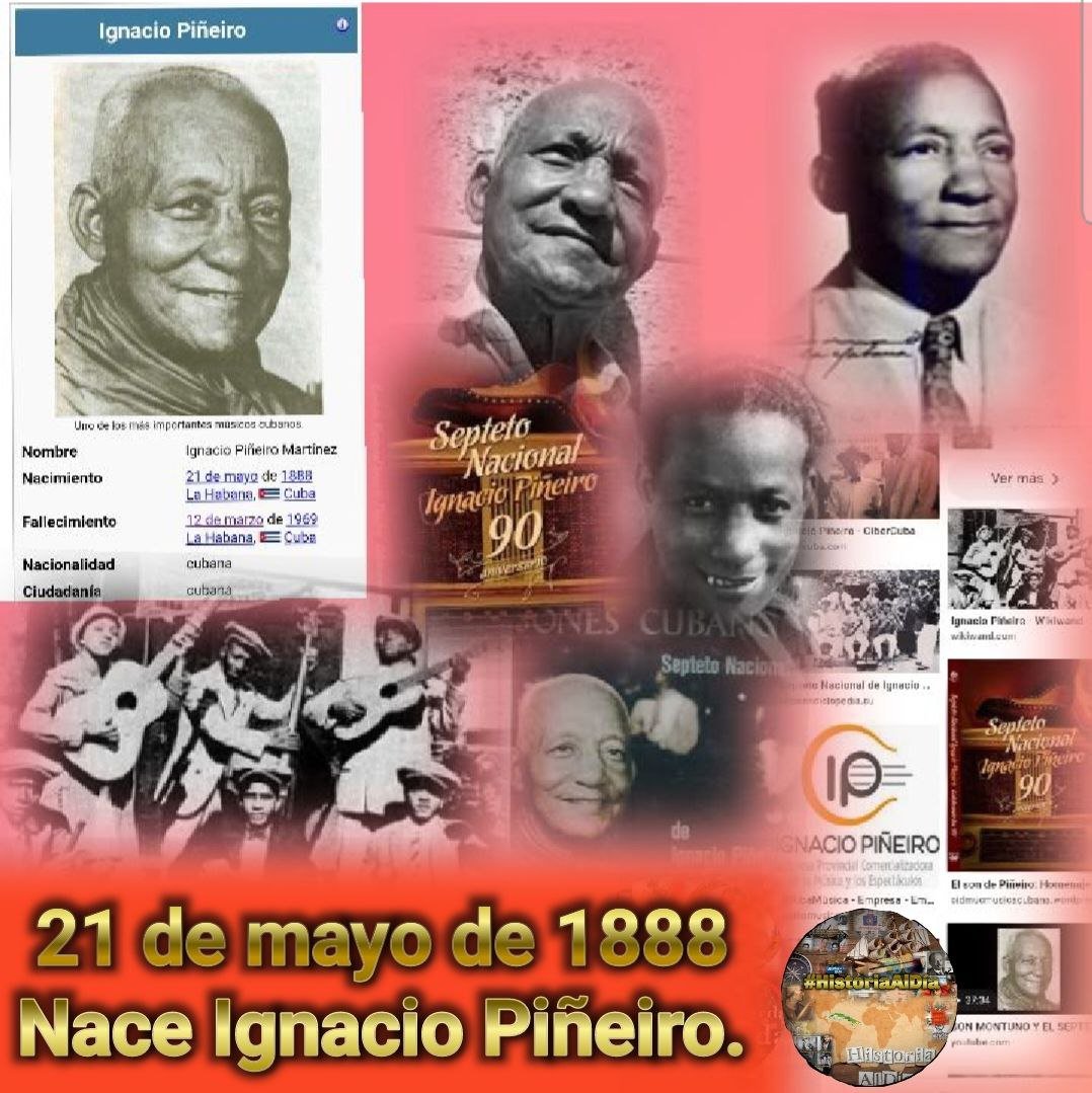 🚨Aniversario 136 del nacimiento, Ignacio Piñeiro Martínez continua vigente por el sendero glorioso de la música 🎶cubana🇨🇺. 🚨Su obra creadora es un símbolo de lo auténticamente cubano en la música universal. #HistoriaAlDía #TenemosMemorias @ElAvile67 @VidePvide @_Davidcu