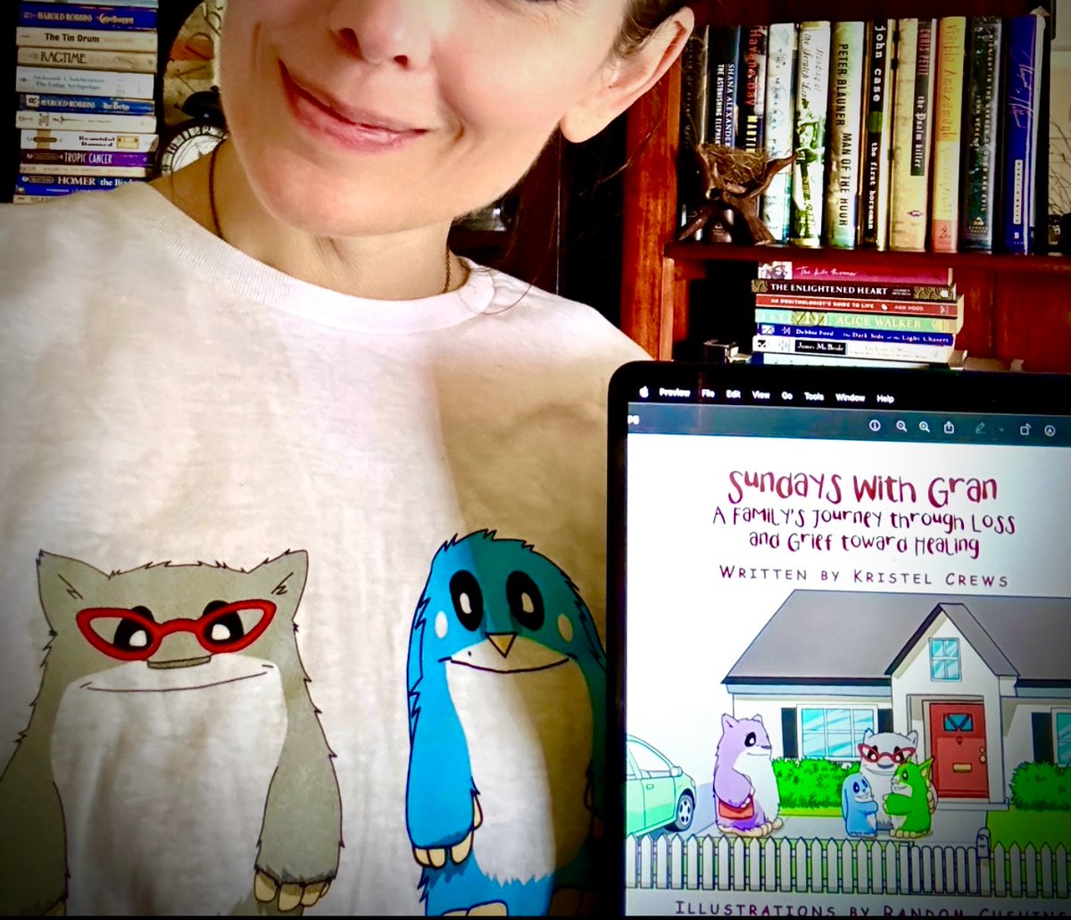 Shout out to Kristel Crews and her beautiful new book helping families navigate grief.  A must have for every families bookshelf.     Find more at     sundayswithgran.com