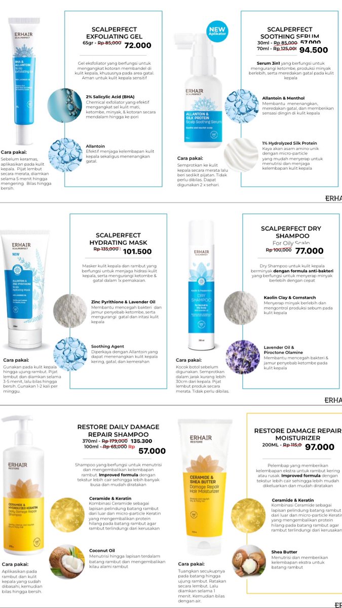 cankiebarr's tweet photo. [OPEN PO] Erhair by Erha
Harga difoto sudah include fee jastip 

JOIN GRUP WA: https://t.co/SZa3MROD5Z https://t.co/UVvkapD4fI