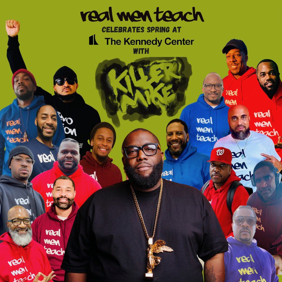 THANK YOU to Grammy-winning artist Killer Mike and the @kencen for partnering with Real Men Teach for this historic performance! 🎤 

Salute  @KillerMike for celebrating Black Male Educators! ✊🏾

See yall tonight! #RealMenTeach💯