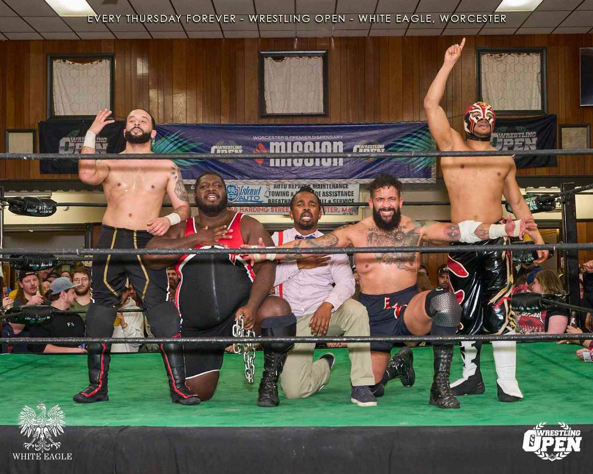 The Church is in Full Effect this Thursday @WrestlingOpen Sponsor and we’ll praise with a signed 8x10 featuring all the greatness of the Church. @bgreatnessamen @T_Taylor347 @numberone_dojo @SammyDiazJr Catch Wrestling Open every Thursday..Forever on @indiewrestling