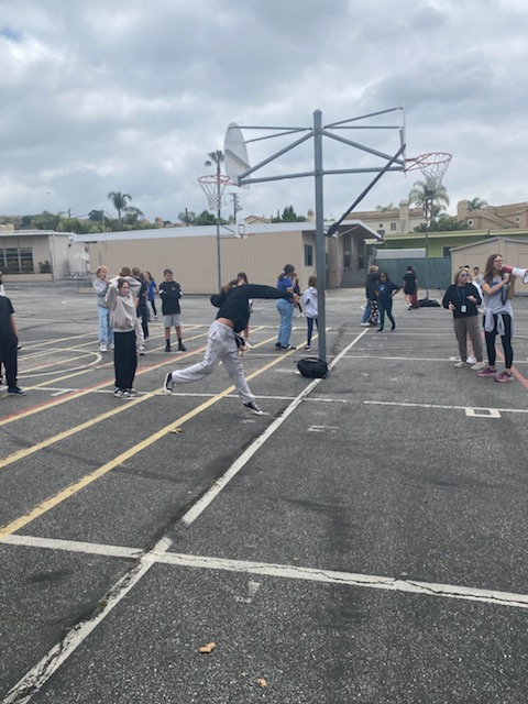 AEWrightMS's tweet photo. 6th grade Social Science classes held their Greek Olympics this past Friday at lunch! Young Spartans competed in javelin, discus, chariot racing, and a foot race. #aewms #lvusd https://t.co/ZQUC7MmzTO