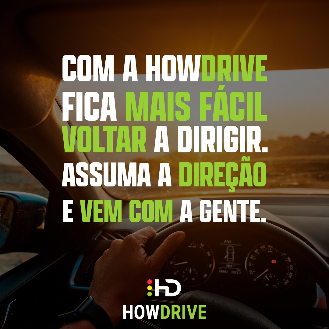 howdrive_app's tweet photo. Com App HowDrive vai ficar mais fácil de você voltar a dirigir.
 Você não terá mais desculpas de não ter alguém pra te ajudar e te acompanhar.

 Vem assumir a direção com a HowDrive e ter suas aulas práticas ao lado de um instrutor de trânsito da sua região. 
#cnh #dirigir https://t.co/VM9nzwlLdQ