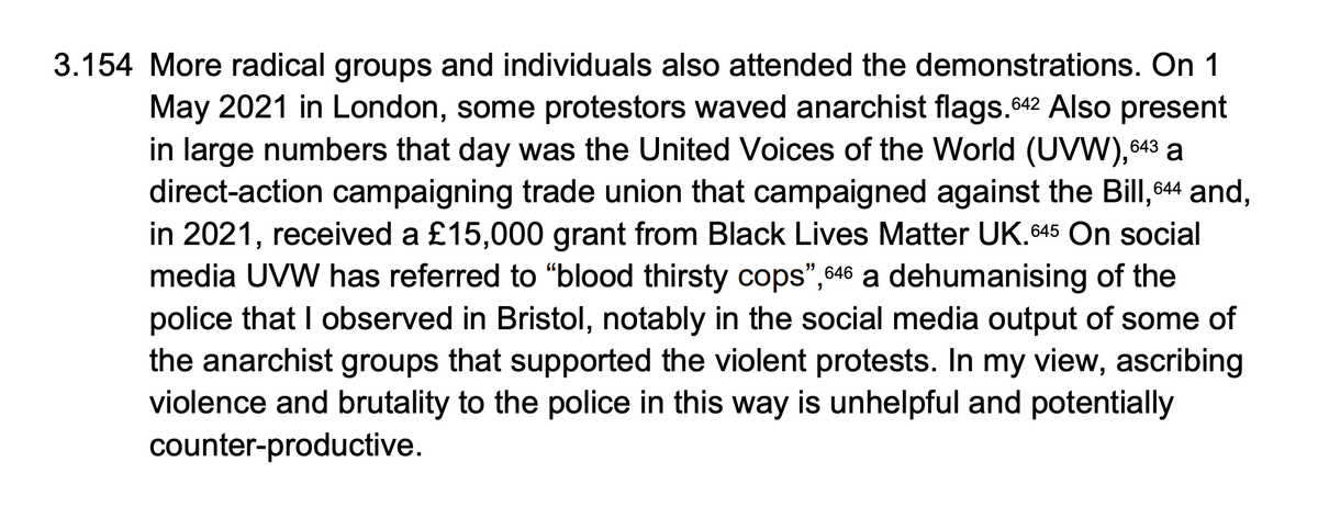 United Voices of the World (@uvwunion) on Twitter photo We're the only grassroots union to be mentioned in the new report by the government adviser on political violence and disruption. ✊🏽
We're proud of campaigning to defend our civil liberties, receiving support from <a href="/ukblm/">Black Lives Matter UK (inactive)</a> and calling out police violence and brutality. 🔥 We're the only grassroots union to be mentioned in the new report by the government adviser on political violence and disruption. ✊🏽
We're proud of campaigning to defend our civil liberties, receiving support from <a href="/ukblm/">Black Lives Matter UK (inactive)</a> and calling out police violence and brutality. 🔥