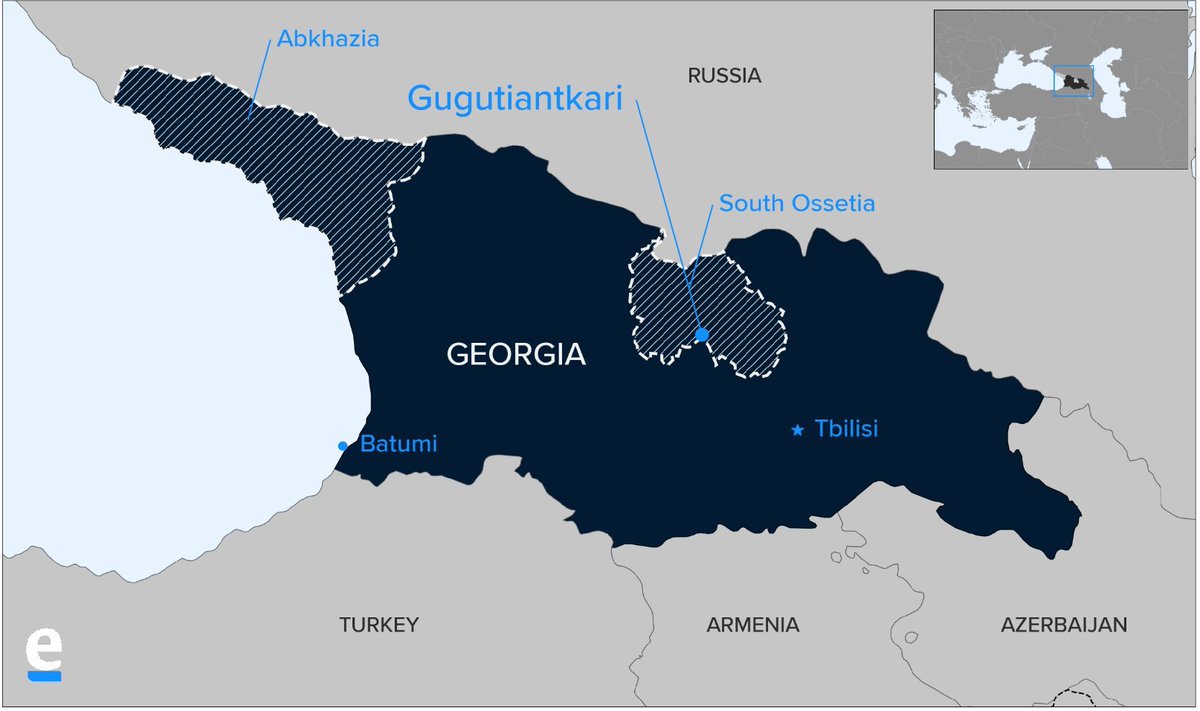 🇬🇪 - We've been asleep, dreaming, since the Russians invaded Georgia in 2008, says former US Army chief in Europe, Ben Hodges @general_ben. What happened in Georgia? Here is a Georgia background thread 🧵 1/27