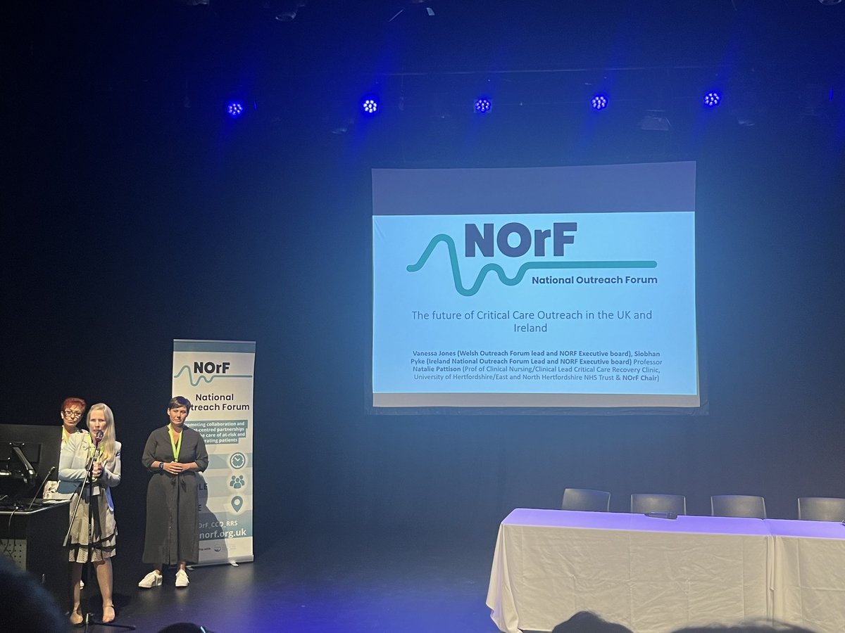 Excellent 2 days at the <a href="/NOrF_CCO_RRS/">NOrF</a> 18th conference. Great to see the Nations on stage presenting the future for Critical Care Outreach. Thank you to the organisers - such an inspiring conference with many innovative ideas and networking opportunities.