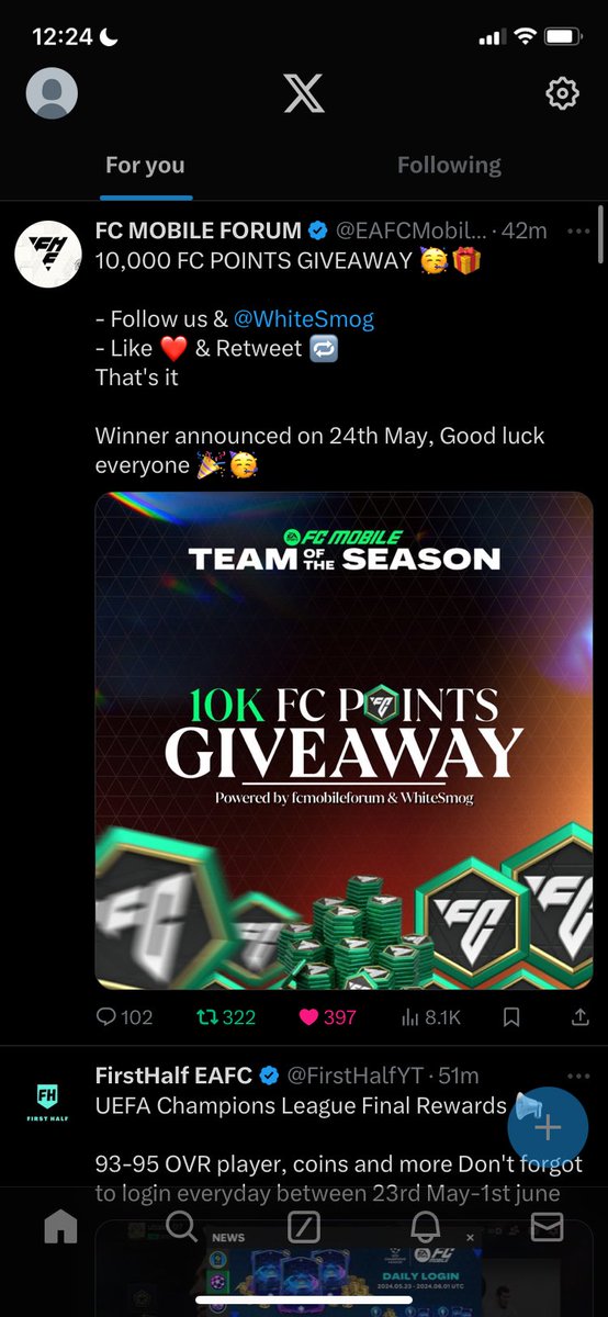 founder_t8's tweet photo. @EAFCMobileForum @WhiteSmog DONE!!!! ✅ https://t.co/s63TAoNWzo