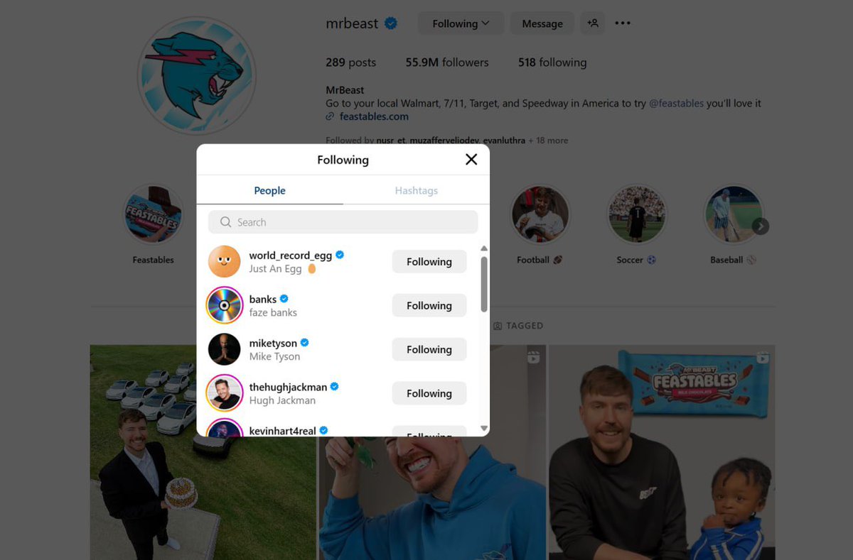 $EGG #JustAnEgg on #Solana It seems that the upward journey has begun. and <a href="/MrBeast/">MrBeast</a> just followed the <a href="/justaneggcoin/">Just An $EGG</a> Instagram account. 👀Something big is going to happen soon. #memecoins #1000x