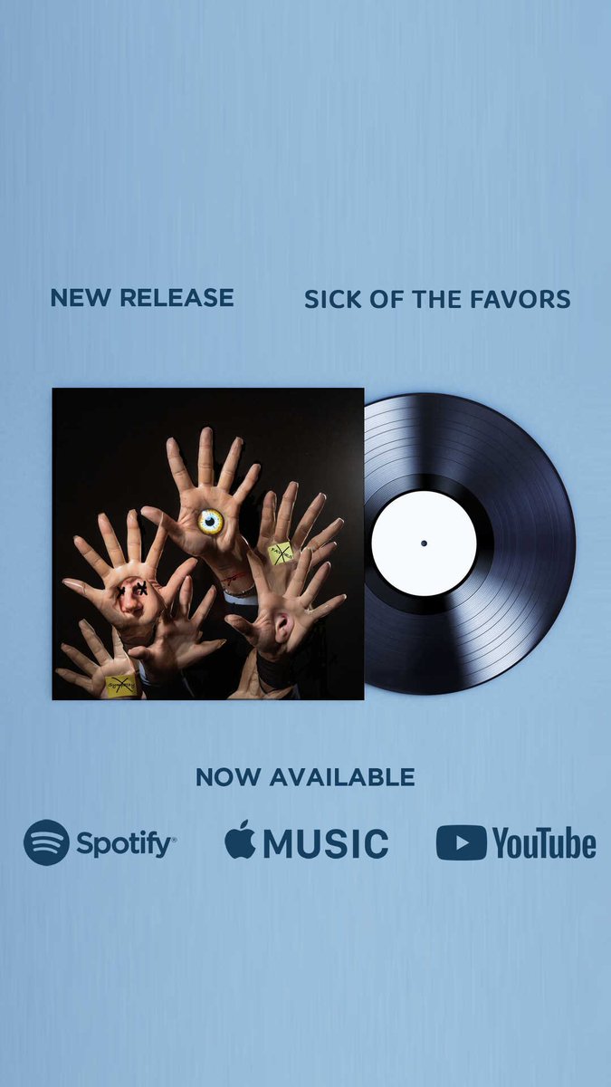 3 NEW SONGS OUT NOW!! 

- SICK OF THE FAVORS - 

tr.ee/UUiJfczmaE