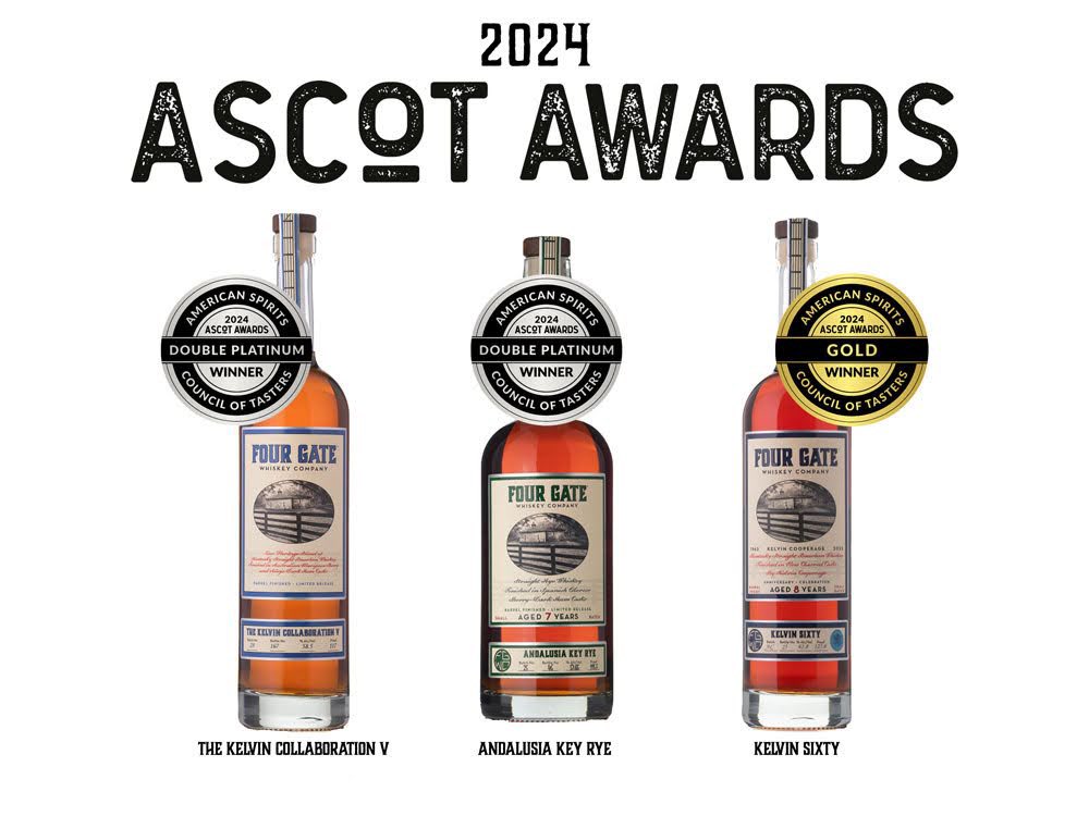 Four Gate Whiskey Company (@four_gate) on Twitter photo Proud to announce three more medals for Four Gate Whiskey Company from the 2024 <a href="/AscotAwards/">Ascot Awards</a> ! Proud to announce three more medals for Four Gate Whiskey Company from the 2024 <a href="/AscotAwards/">Ascot Awards</a> !