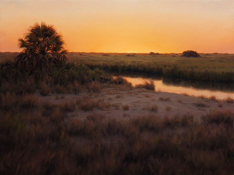 Southern landscape paintings by Philip Juras