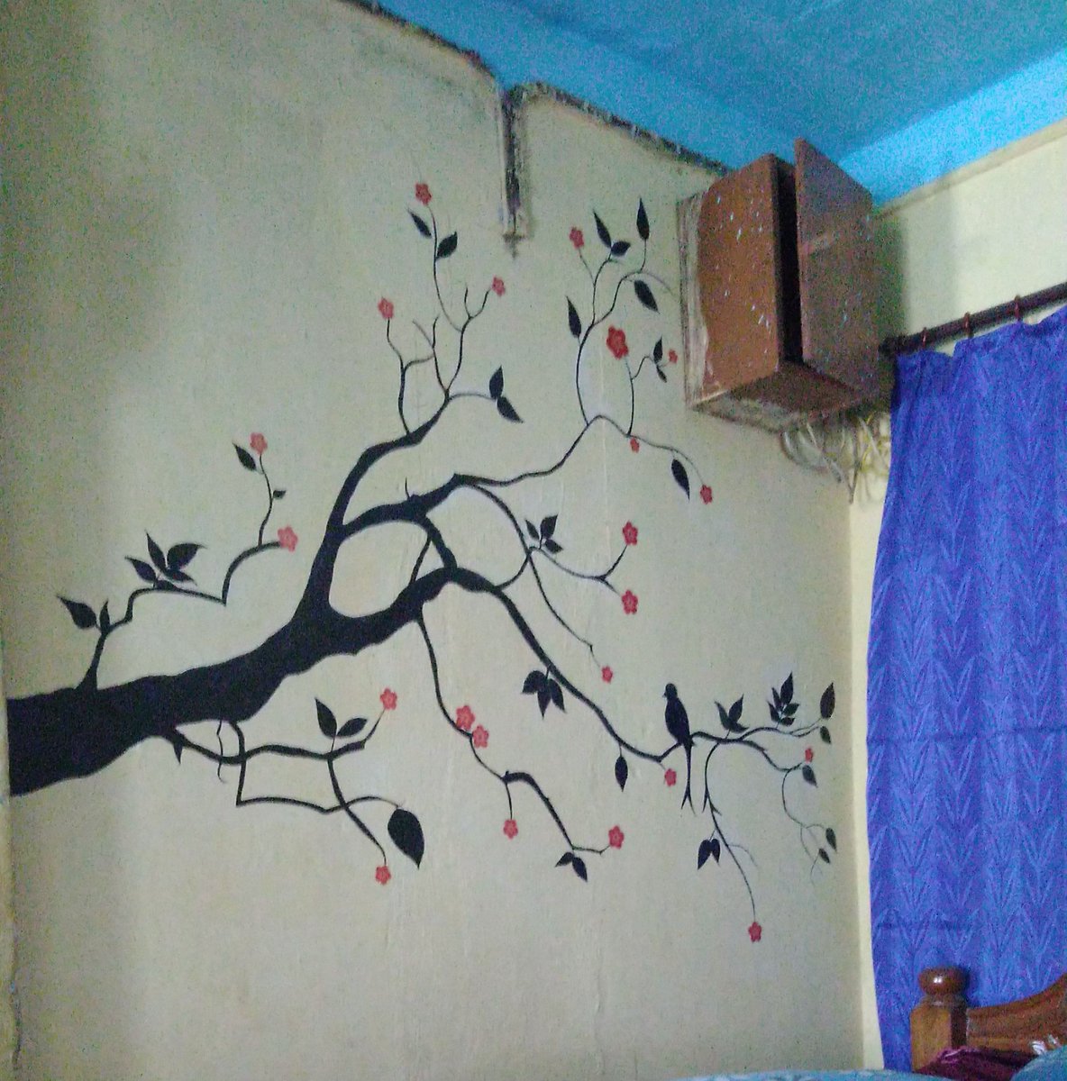 Wall painting 🎨 Rate my skill guys