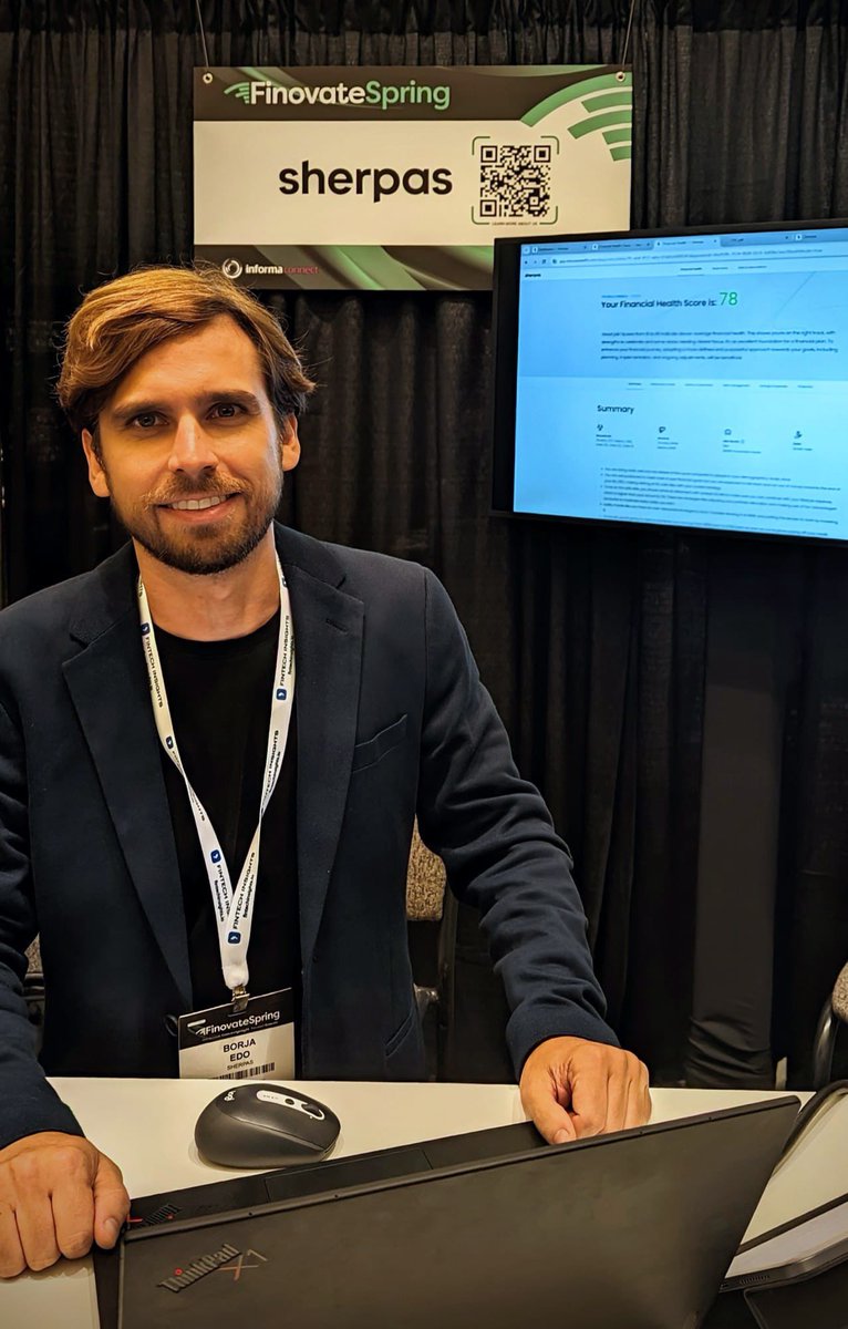 sherpaswealth's tweet photo. Starting today until next Thursday, we'll be at Finovate Spring in SF showcasing how Sherpas is set to revolutionize financial planning with AI. Stay tuned for the demo! https://t.co/Anf8fco2en