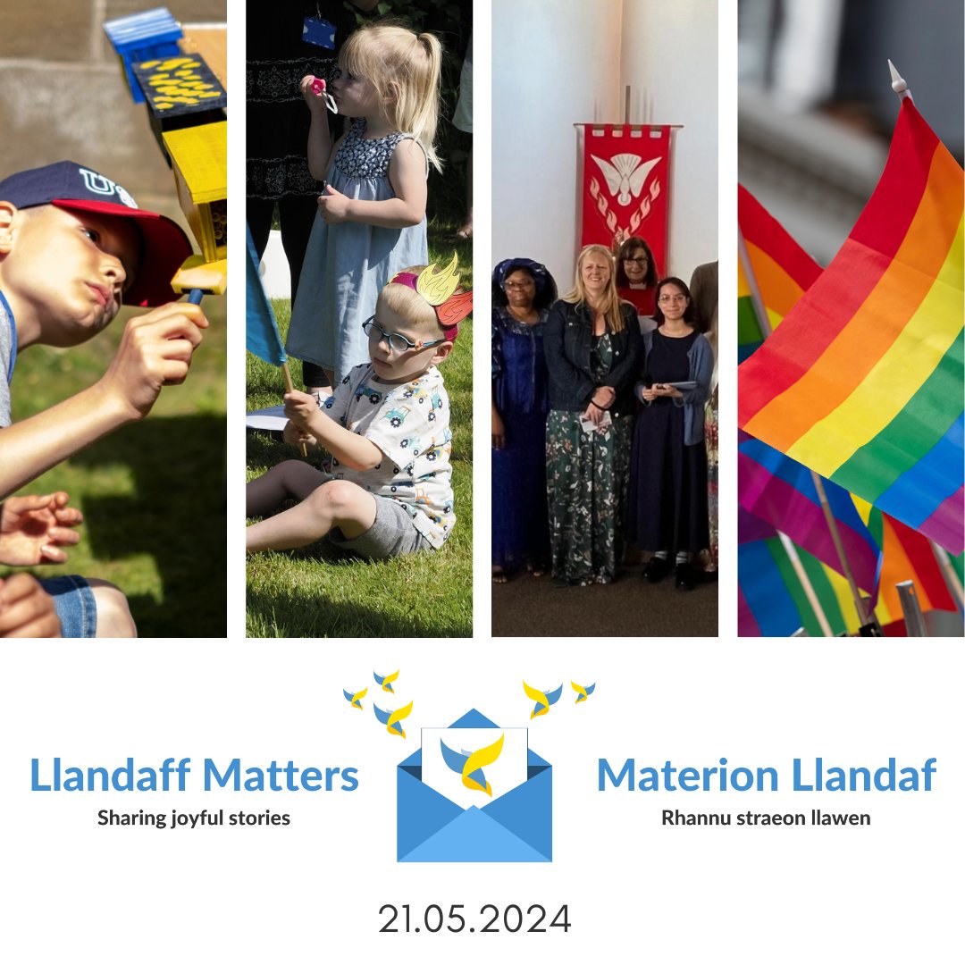 This week in Materion Llandaf / Llandaff Matters 📷Caring for God's Green Acre 📷Multi-lingugal Pentecost Celebrations 📷Wandering and Wondering with God in the Garden 📷Celebrating Father Willis, Craftsmanship and Music in Caerphilly mailchi.mp/.../materion-l…...