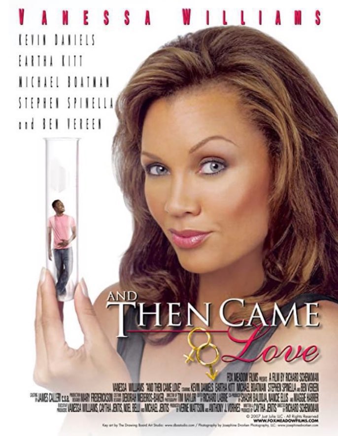 #Comedy #Romance 

A successful magazine columnist opens Pandora's Box when she seeks out the anonymous sperm donor who fathered her son.

Cast: #VanessaWilliams #KevinDaniels #MichaelBoatman #AnnaCamp #EarthaKitt 

#AndThenCameLove #indiefilm 
#Streaming on #ReelWomensNetwork