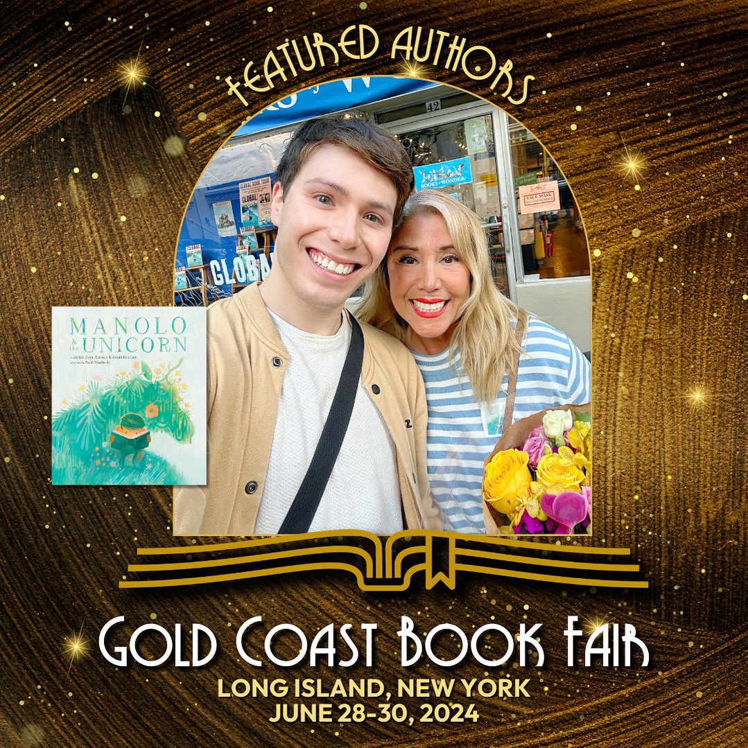 I’m excited to share that @JonahEKramer & I will be appearing at the 1st Gold Coast Book Fair on LI NY 6/28-30 The author lineup is up goldcoastbookfair.com including Librarian of Congress Carla Hayden! Join us for a weekend filled with amazing stories, discussions & more!