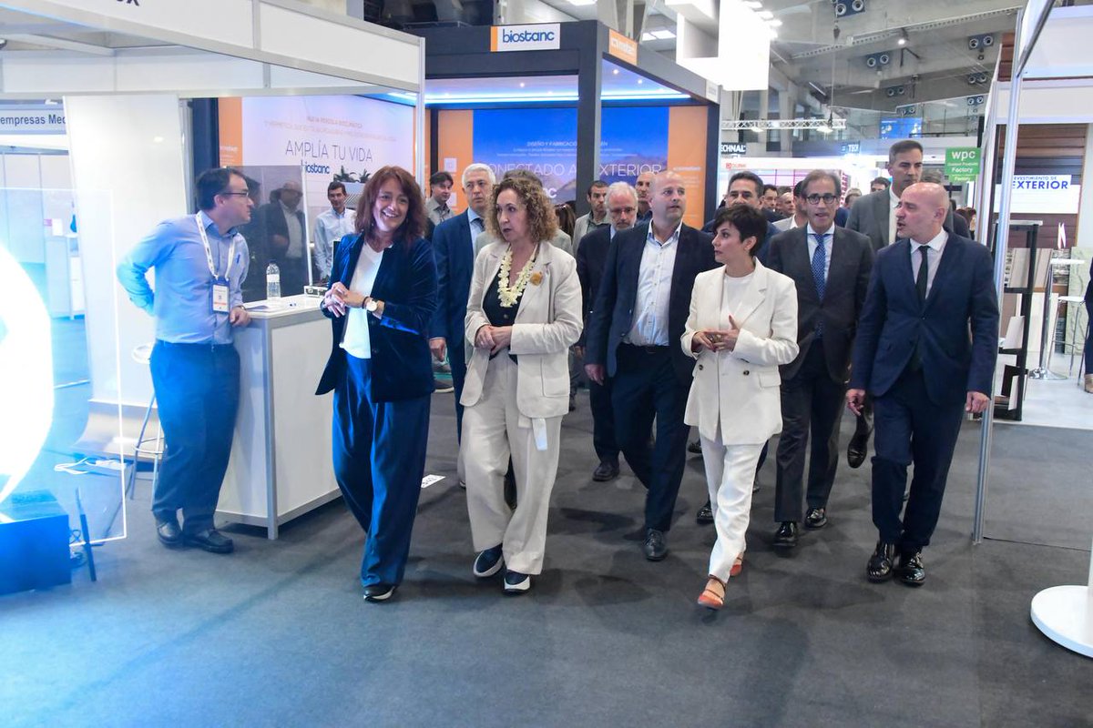 La #consellera @estercapella participa a l'acte inaugural de #Construmat 2024 @ConstrumatBCN