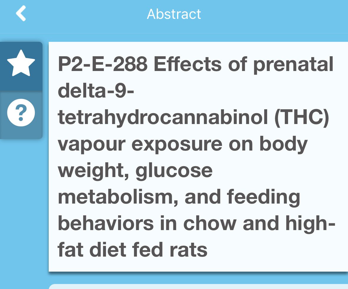 Looking forward to talk about my work with <a href="/s_baglot/">Samantha Baglot</a> &amp; <a href="/canna_brain/">Matt Hill</a> on the metabolic effects of prenatal THC exposure with all you <a href="/CAN_ACN/">CAN ACN</a> folk this afternoon! 🧠🐀🌿💨