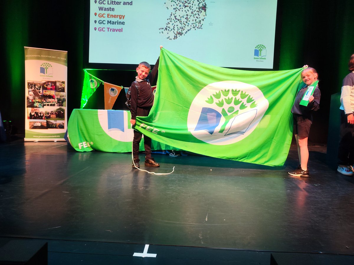 Ms Rigby (@msrigbysclass) on Twitter photo Well done to these two students for representing us so well today! A huge congratulations to the entire Green school committee who were awarded the flag for Global Citizenship Litter and waste in DCU today! <a href="/followstannes/">St. Anne's Mixed N.S.</a> Well done to these two students for representing us so well today! A huge congratulations to the entire Green school committee who were awarded the flag for Global Citizenship Litter and waste in DCU today! <a href="/followstannes/">St. Anne's Mixed N.S.</a>