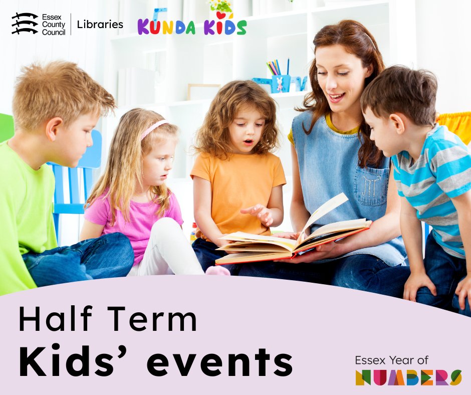 Wondering what to do next week?🤔 Book on to our free events with publishers @KundaKids!📖🎨 Kids will enjoy stories from the Money Smarts series, make their own piggy banks and lots of colouring!🐷 Introduce your kids to money in a fun way! Book here: libraries.essex.gov.uk/news/may-half-…