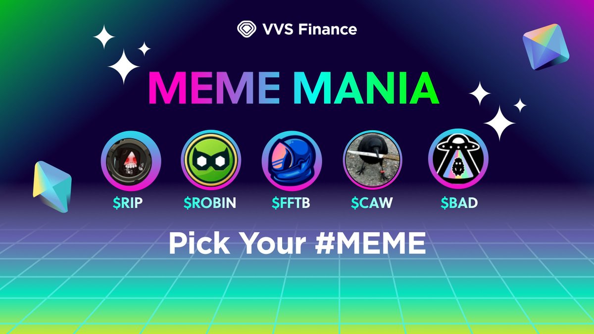 Time to pick our favorite #crofam meme, brought to us by <a href="/VVS_finance/">VVS-Finance</a> 🔥and CDC listing is not here yet!🔥
$RIP 
$ROBIN
$FFTB
$CAW
$BAD