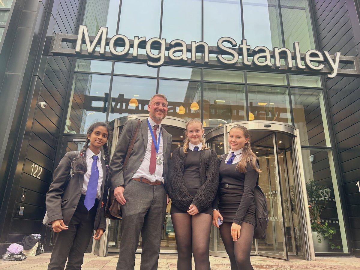 Thanks @MorganStanley for an exciting afternoon celebrating being one of the top schools in Scotland in the #CyberFirst Girls Competition. We loved the tour of the Cyber Fusion Centre and  managed to steal £34m in the Cyber Heist game with @SGGArdsgoil! 

#ClosingTheGenderGap