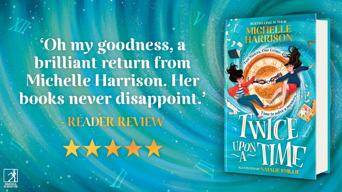 Can stopping time solve a murder..? TWICE UPON A TIME is a thrilling mystery adventure for fans of Robin Stevens from @mharrison13 the award-winning and bestselling author of the Pinch of Magic series