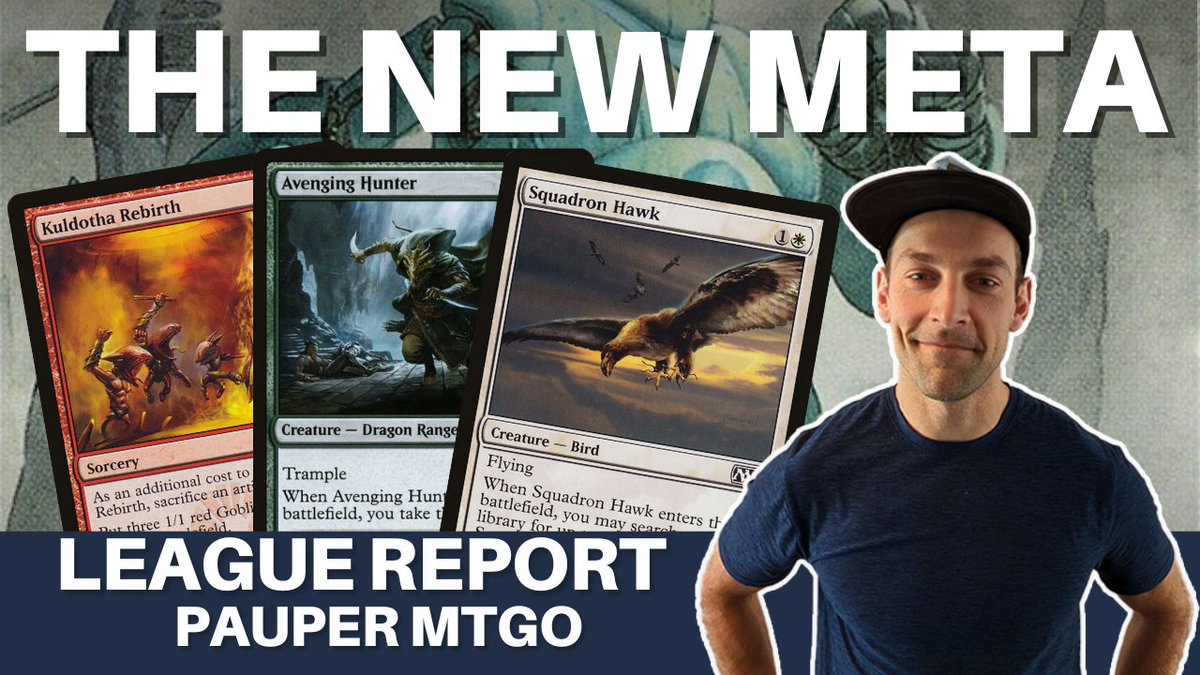 We've got a new meta again! Check out the latest MTGO pauper metagame in my trophy tuesday report! #mtgpauper youtu.be/4cL1xHoyKAk