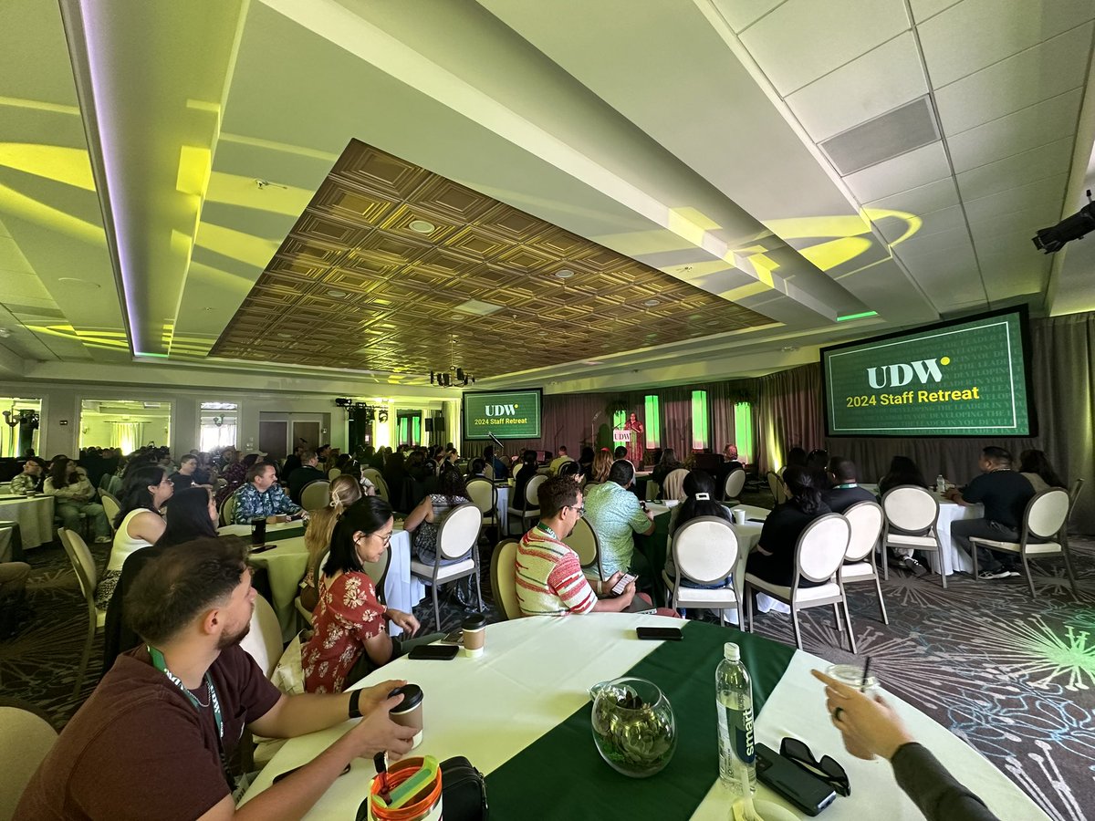Building a stronger <a href="/udw_union/">UDW / AFSCME Local 3930</a> through continuous &amp; intentional staff development! Extremely thankful to all of our staff who continue to show up for our members.  #UDW #UnionStrong