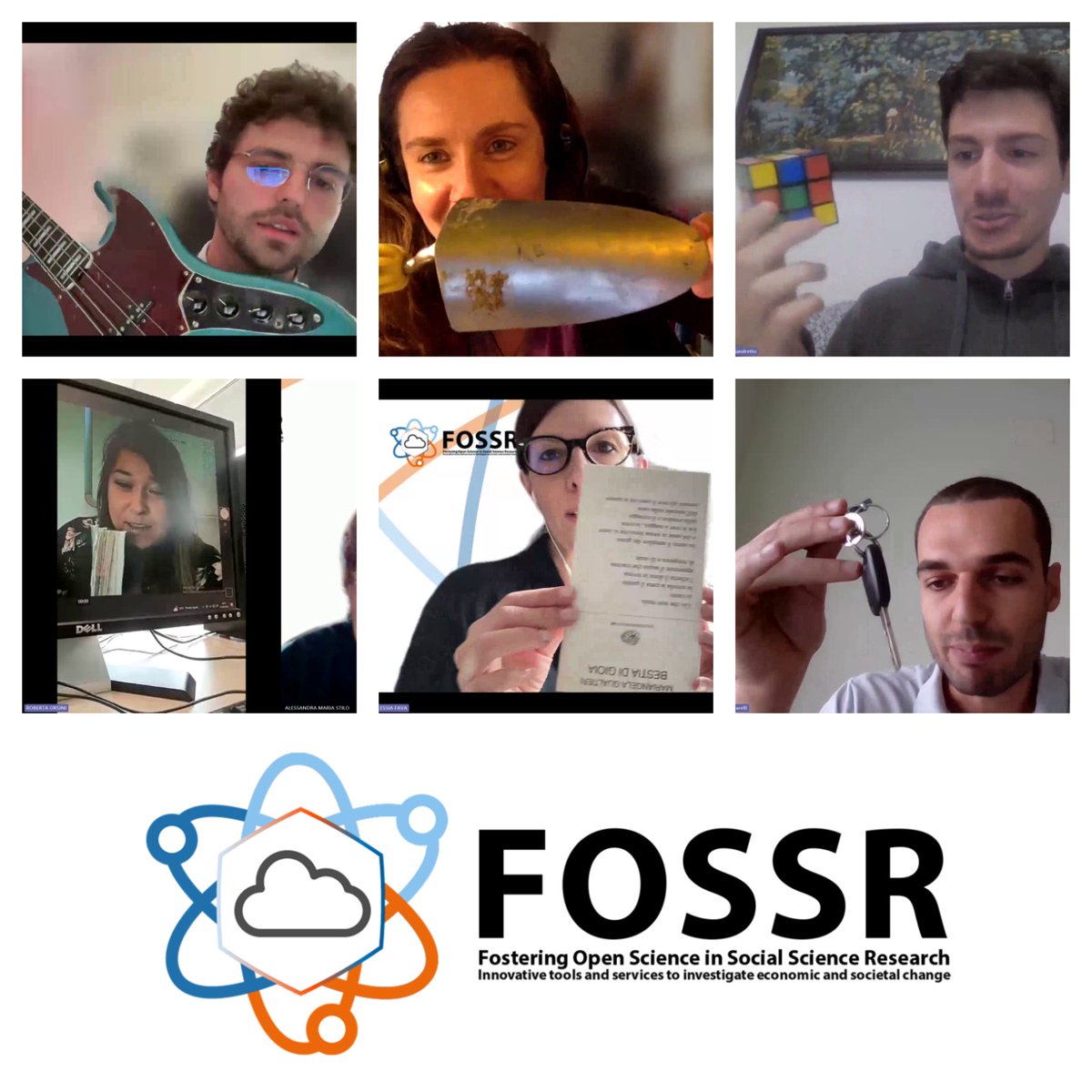 #FOSSRpeople The second FOSSR Café introduced PhD students and temporary staff, emphasizing community cohesion. Participants used symbolic objects to express their research involvement and aspirations.
👉 fossr.eu/secondo-fossr-…

#PNRR @ItaliaDomaniGov @mur_gov_ @EU_Commission