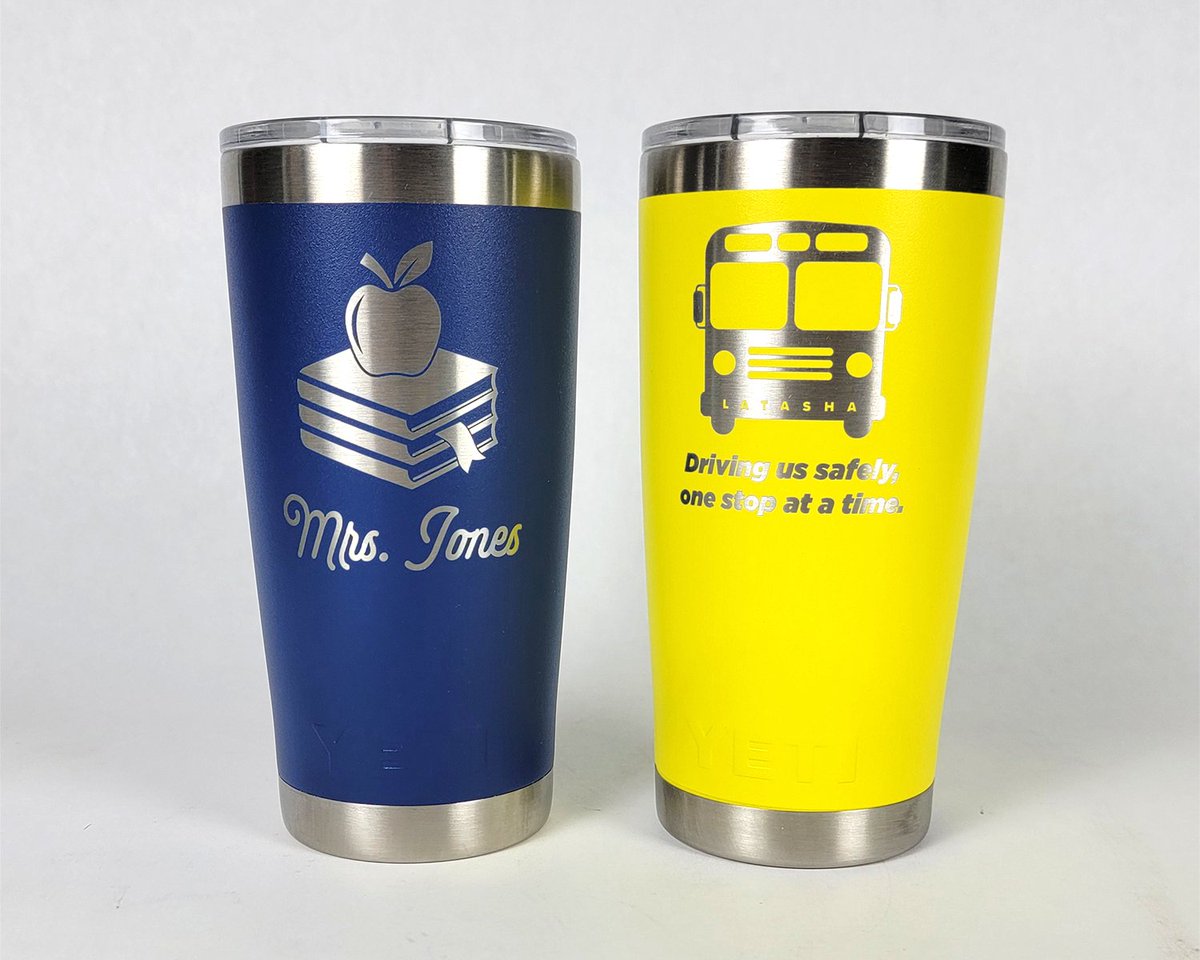 Looking for the perfect gift for a teacher or bus driver on the last day of school? Let's make their day special! Who else is working on gifts or projects for the last day of school? Share your ideas in the comments!

#tumblers #laserengraved #RabbitLaserUSA