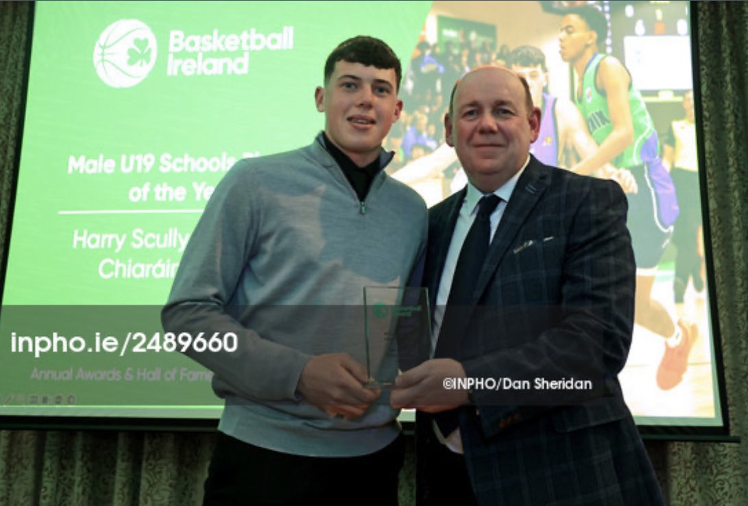 Delighted to pick up u18 club national player of the year and u19 schools national player of the year at the <a href="/BballIrl/">Basketball Ireland</a> awards Saturday night, a great event. I want to thank my school for believing in my talents, and also my club <a href="/dublinlions/">Dublin Lions</a> for making me the player I am today.