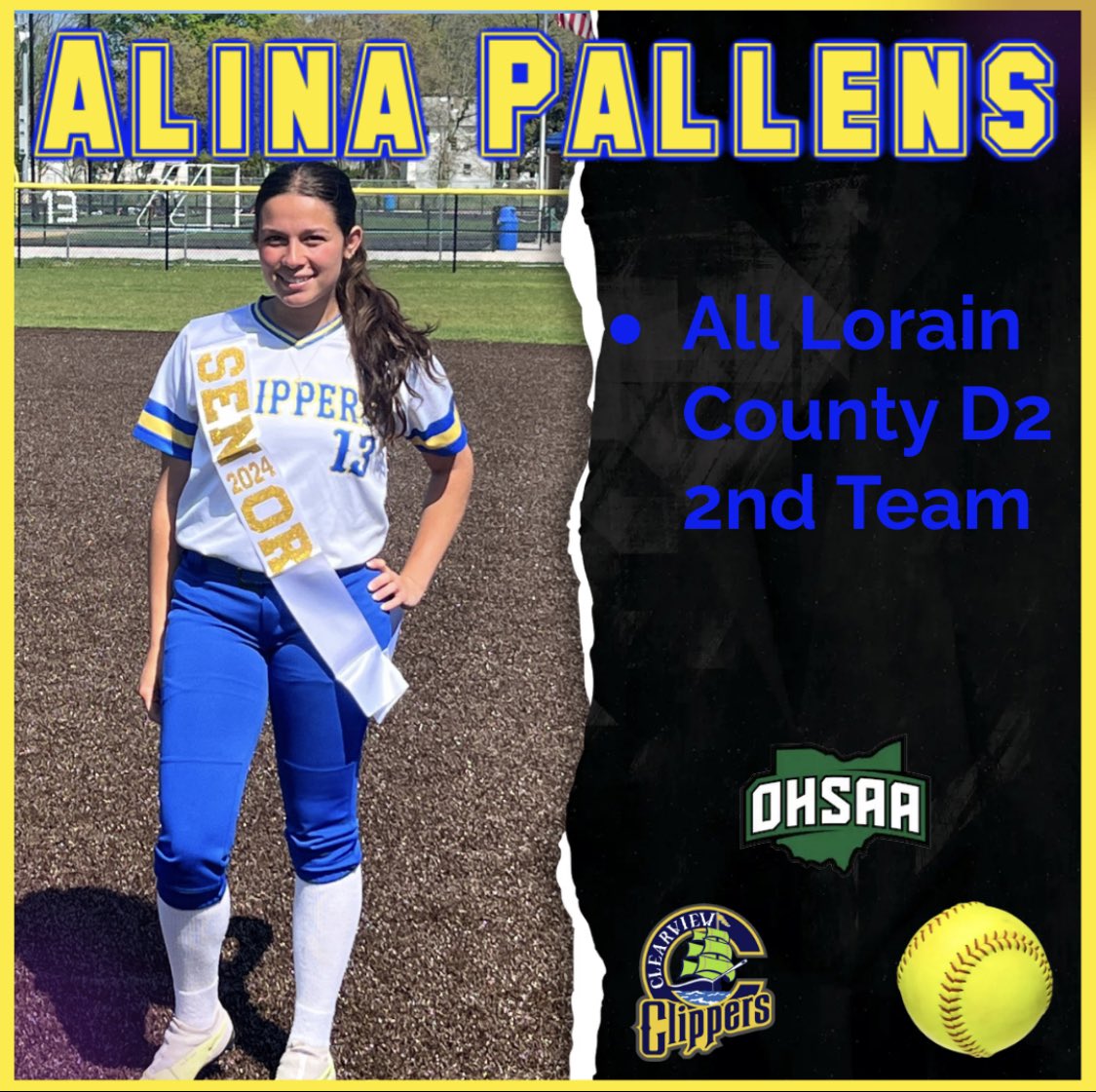 Congrats <a href="/Alina_pallens/">Alina</a> 🥎💙💛